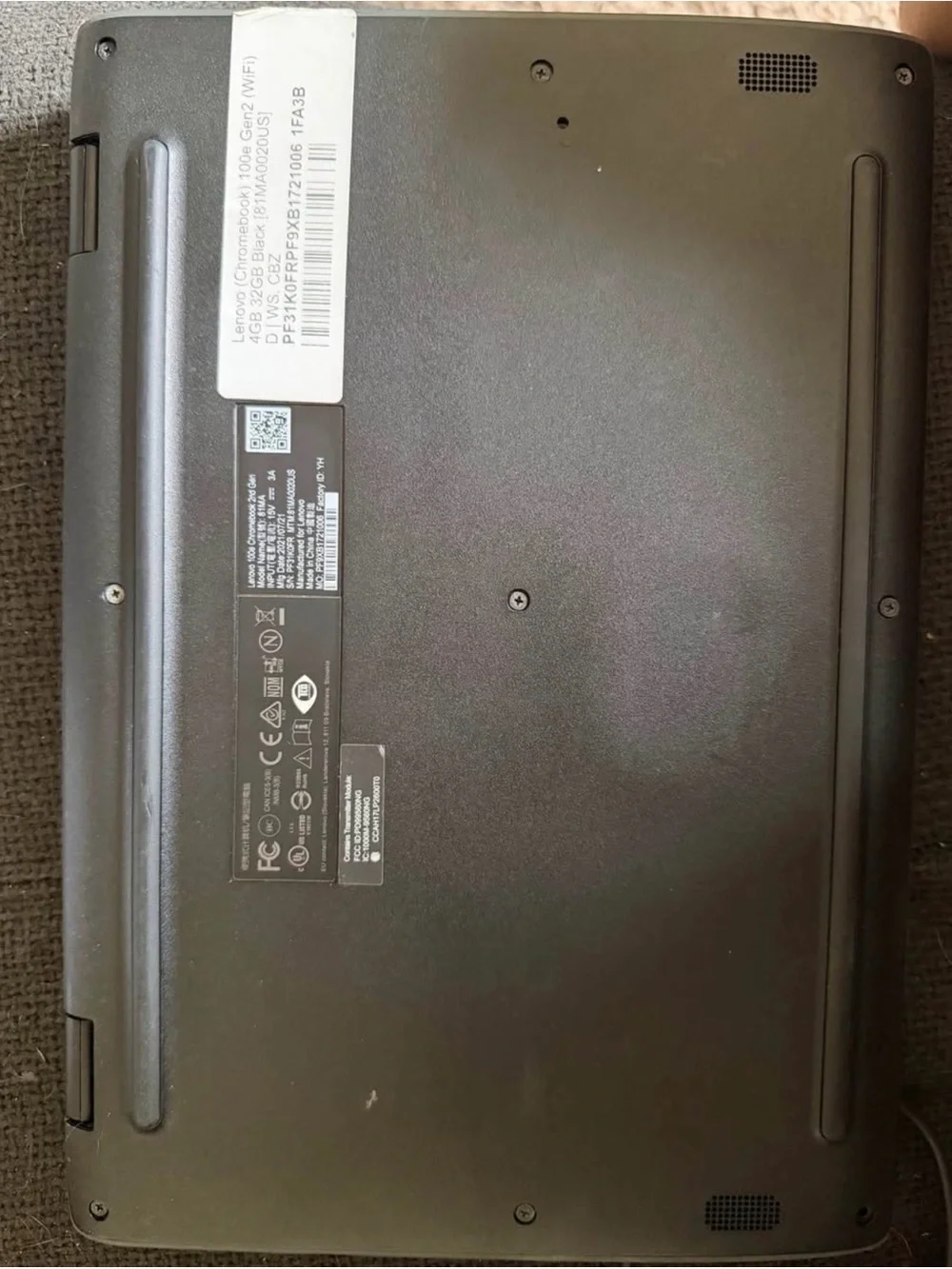 Lenovo 100e Gen2 Chromebook